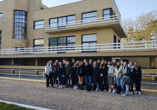 Actu CREAD : La sublime Villa Cavrois livre ses secrets à nos étudiants de CREAD Lille