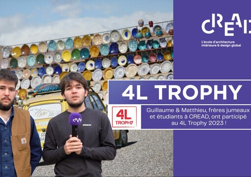 Actu CREAD : Deux jumeaux Creadiens à l'assaut du 4L Trophy !