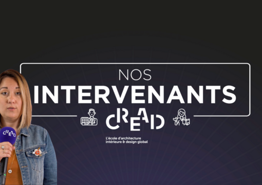 Actu CREAD : Intervenante CREAD : Marie Morel, professeure de "Tendances Décoratives"