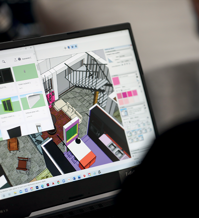 Métier décorateur d'intérieur virtuel / home staging 3d : école CREAD