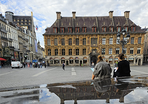 Cours de croquis de Flandres : Cread Lille