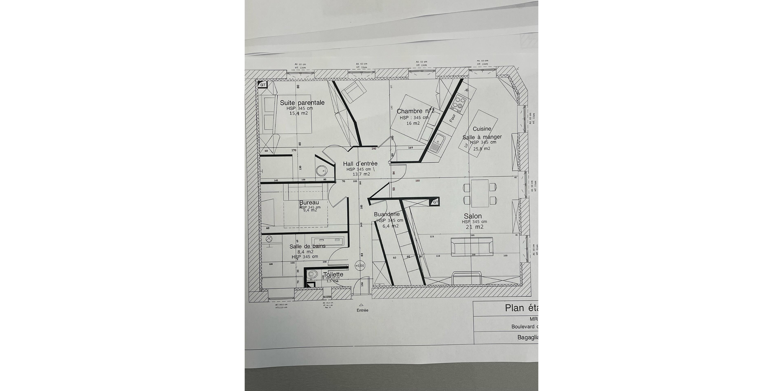 réalisation d'étudiants en architecture intérieure